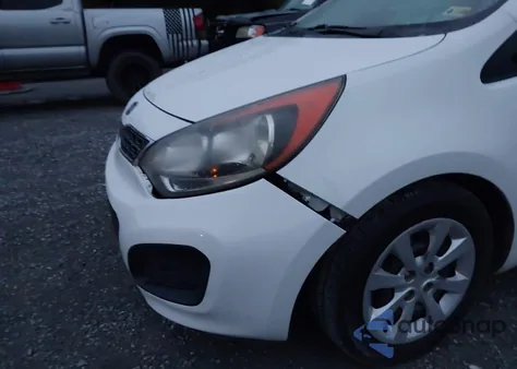 2012 Kia Rio5 Ex from USA, damaged, VIN KNADN5A3XC6012437